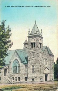 USA First Presbyterian Church Harrisburg Vintage Postcard 07.50