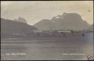 norway norge, NAES ROMSDALEN, Panorama (1920s) RPPC