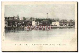 Old Postcard The Tour De Marne Nogent Joinville Coteau de Fontenay