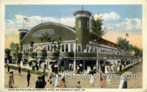 Dancing Pavilion, Conneaut Lake - Exposition Park, Pennsylvania PA Postcard