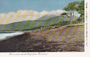Japan View Of Mt Fuji From Numazu