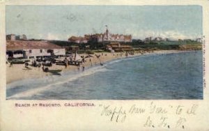 Beach at Redondo - Redondo Beach, California CA  