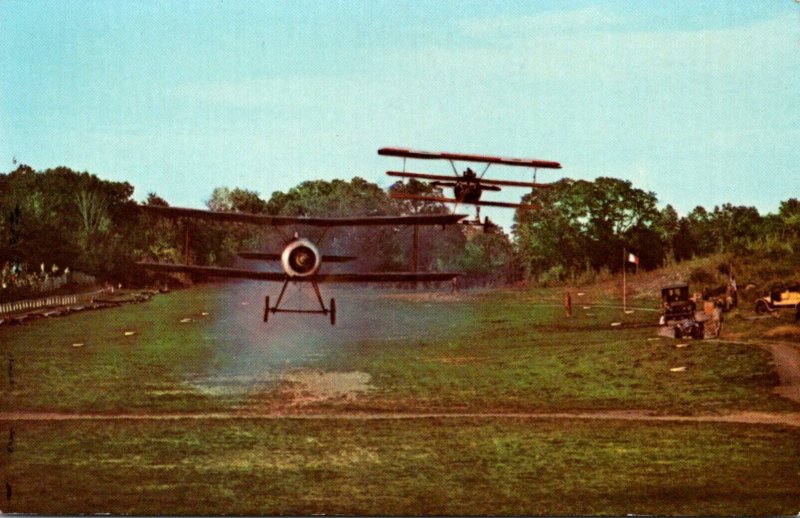 Airplane Sopwitch Pup and Fokker Triplane At Rhinebeck New York