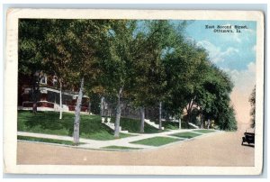 1920 East Second Street Classic Car Exterior House Ottumwa Iowa Vintage Postcard