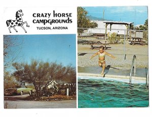 Crazy Horse Campgrounds Tucson Arizona 1970s 4 by 6