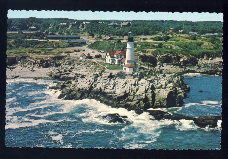 Portland, Maine/ME Postcard, Portland Headlight/Lighthouse/Light, #4