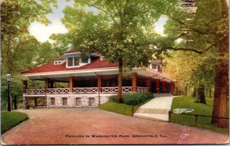 Postcard Pavilion at Washington Park in Springfield, Illinois~138455