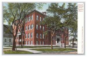 Topeka Kans. Kansas Manual Training School Postcard