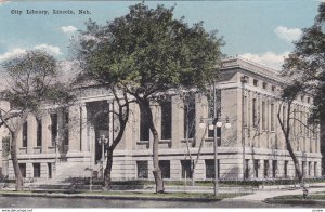 LINCOLN , Nebraska , 1900-10s ; City Library