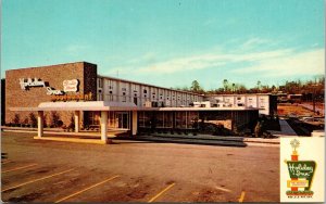 Holiday Inn West Interstate Hwys 40 & 75 Knoxville Tennessee Chrome WOB Postcard 