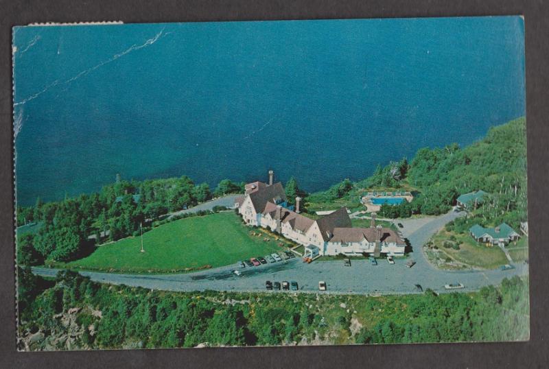 Aerial View Of Keltic Lodge Ingonish Beach, NS - 1984 Used Creased & Wear