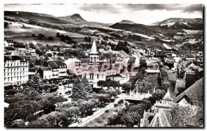 Postcard Modern LA BOURBOULE (Puy-de-Dome) - General view and Dordogne