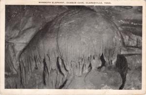 CLARKSVILLE TENNESSEE DUNBAR CAVE~MAMMOTH CAVE POSTCARD 1935