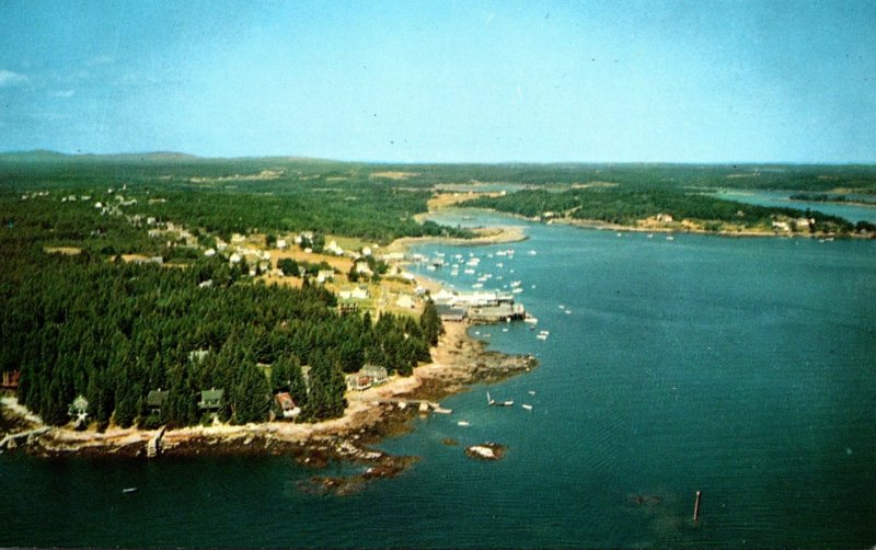 Maine Aerial View Friendship