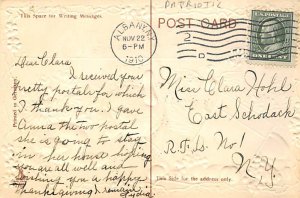 Thanksgiving Greetings Card 1910 