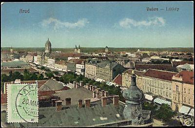 romania, ARAD, Vedere, Latkep, Panorama (1920s)