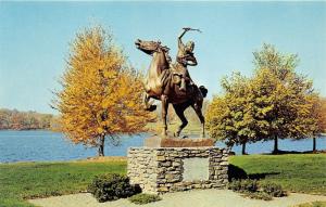 Putnam County New York~Carmel Statue~Courageous Girl of Revolutionary War~1960s