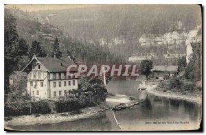 Postcard Old Hotel du Saut du Doubs