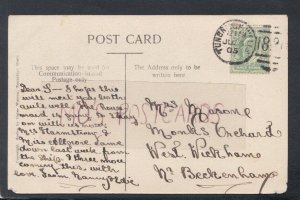 Genealogy Postcard - Mason - Monks Orchard, West Wickham, Kent RF6198