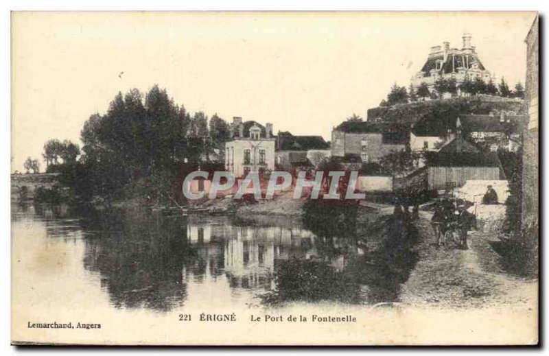 Erigne - The Port of Fontenelle - Old Postcard