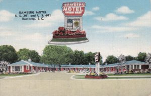 South Carolina Bamberg The Bamberg Motel 1959 sk3658