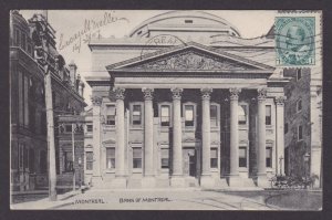 Postcard, CANADA, Montreal, Bank of Montrel