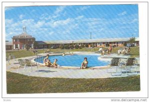 Betsy Ross Motel & Restaurant, Swimming Pool, Fayetteville, North Carolina, 1...