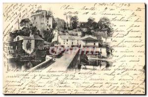 Old Postcard Ruins of Castle Clisson