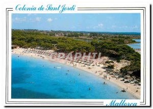 Postcard Modern Colonia de Sant Jordi Mallorca