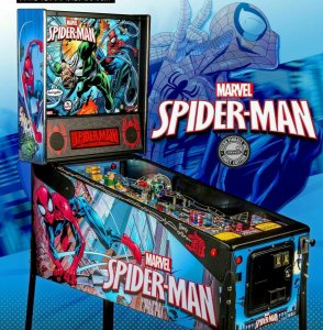 Spiderman Vault Pinball Flyer Original NOS 2016 Marvel Promo Artwork Sheet
