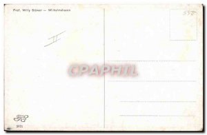 Old Postcard warship