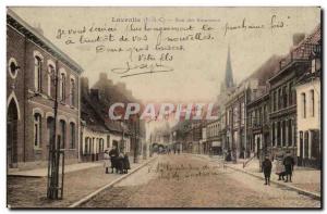 Laventie - Rue des Amoureux - Old Postcard