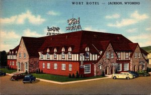 Wyoming Jackson The Wort Hotel 1947 Curteich