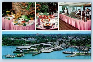 Bon Appetit And Jamaica Inn Waterfront Dining Dunedin Florida Multiview Postcard