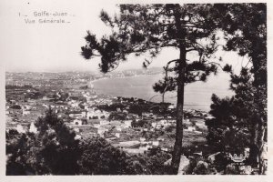 Golfe Juan Vue Generale Munier French Real Photo Postcard