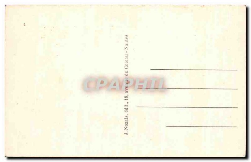 Old Postcard Sainte Anne d & # 39Auray