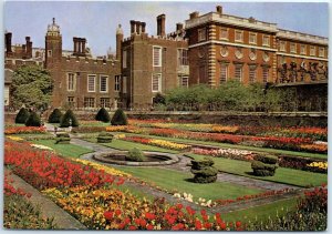 The Palace form the Pond Garden, Hampton Court Palace, Middlesex - England