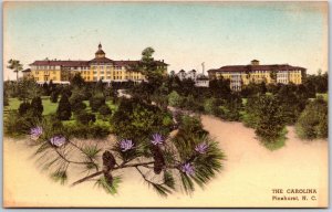 The Carolina Pinehurst North Carolina NC Winter Resort Building Postcard