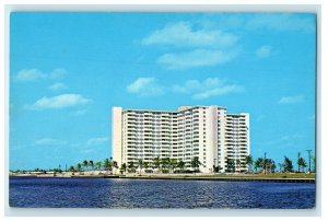 View Of Coral Bridge Towers Galt Ocean Fort Lauderdale Florida FL Postcard 