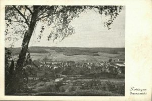 luxemburg, PETINGEN PÉTANGE, Gesamtansicht (1920s) Postcard