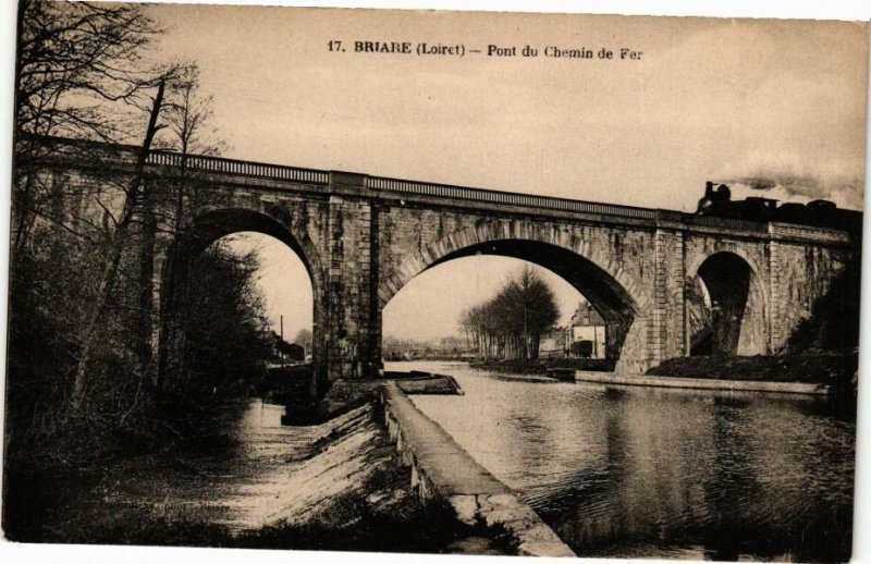 CPA BRIARE - Pont du Chemin de Fer (228001)