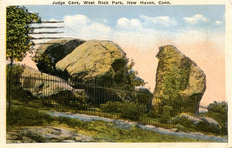 CT - New Haven - West Rock Park, Judge Cave