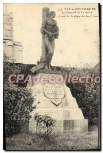 Old Postcard Paris Montmartre Le Chevalier De La Barre