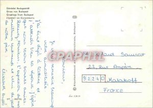 Modern Budapest Postcard Greeting from Budapest