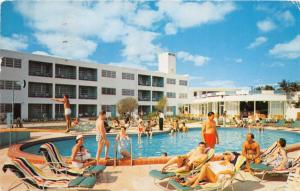 MIAMI BEACH  FLORIDA VENETIAN ISLE MOTEL POSTCARD c1956 20 VENETIAN WAY