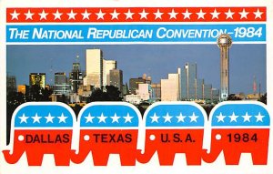 Republican national convention Dallas 1984 Political Unused 