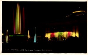 England Bournemouth The Pavilion and Illuminated Fountain