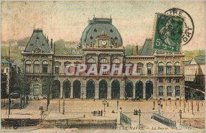 Old Postcard Le Havre Stock Exchange