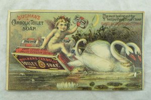 Buchan's Carbolic Toilet Soap, New York, Victorian Trade Card P103 