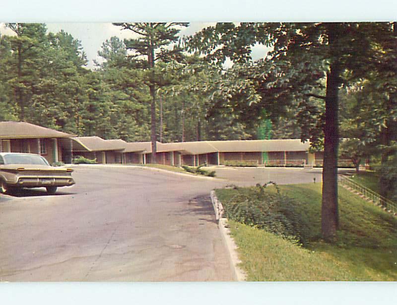 Unused Pre-1980 OLD CARS & KEYSTONE MOTEL Fultondale Alabama AL u7365-22